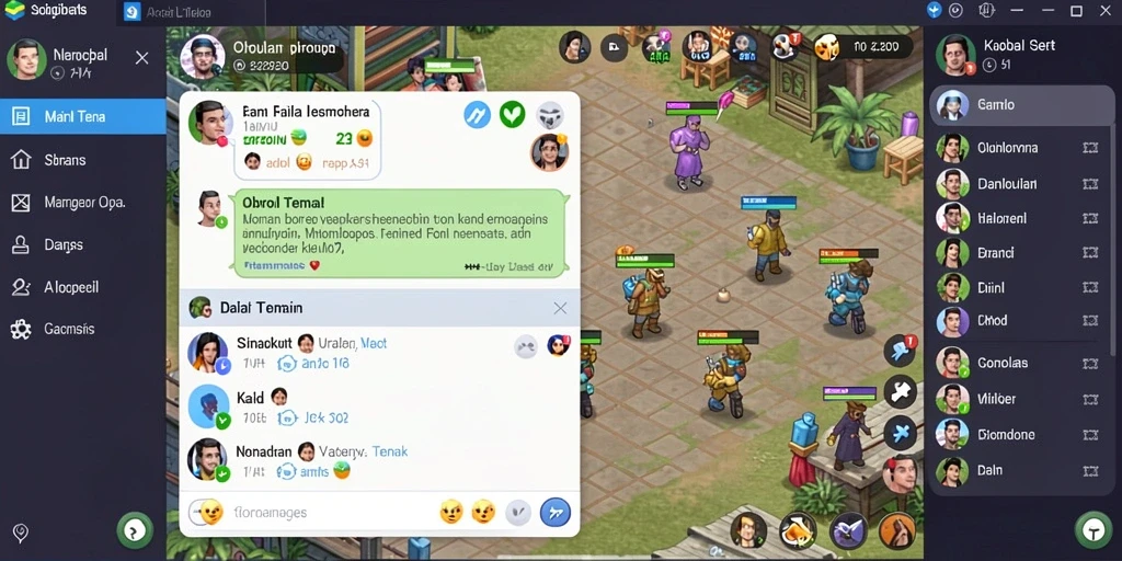 Tangkapan layar memperlihatkan fitur multiplayer saat pemain berkompetisi.