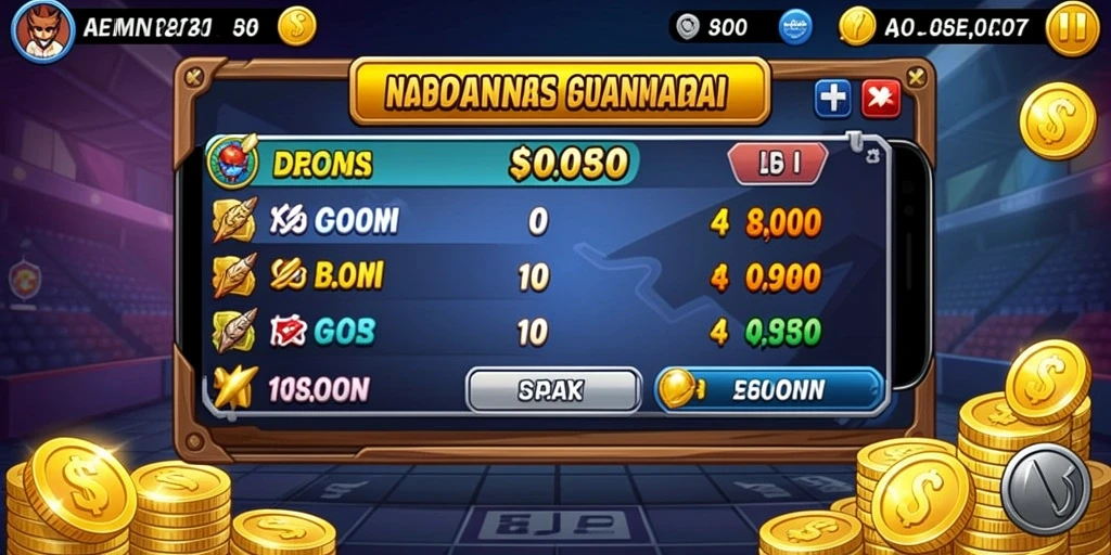 Screenshot menunjukkan fitur interaksi sosial di dalam game.
