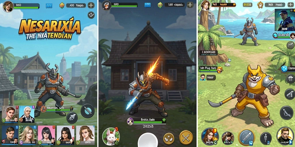 Mode multiplayer yang memungkinkan bersaing dengan teman.