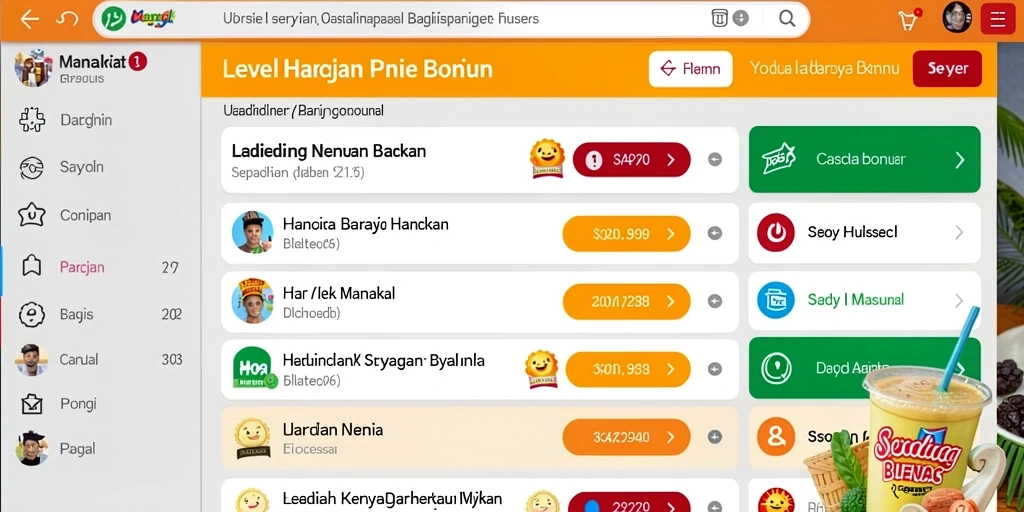 Fasilitas chat untuk berinteraksi dengan pemain lain.