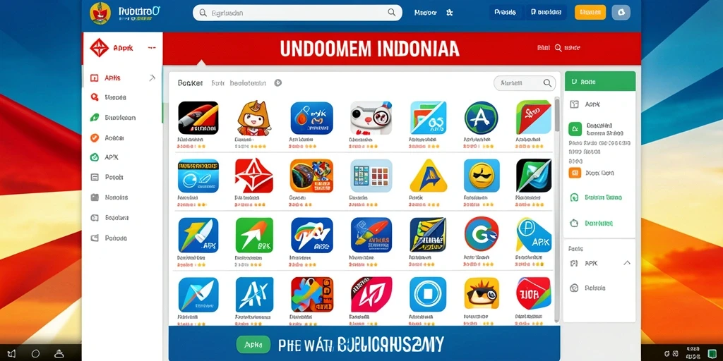 Pemandangan dunia game yang luas dan beragam.