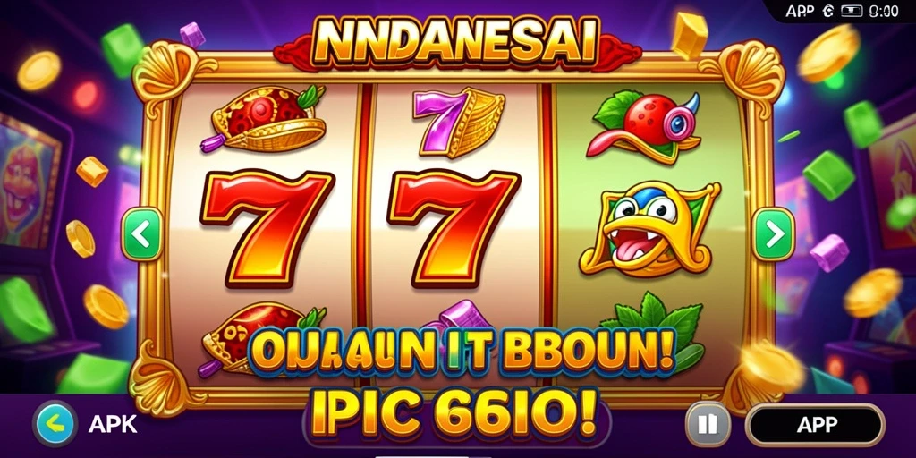 Screenshot menyoroti fitur bonus yang menarik.