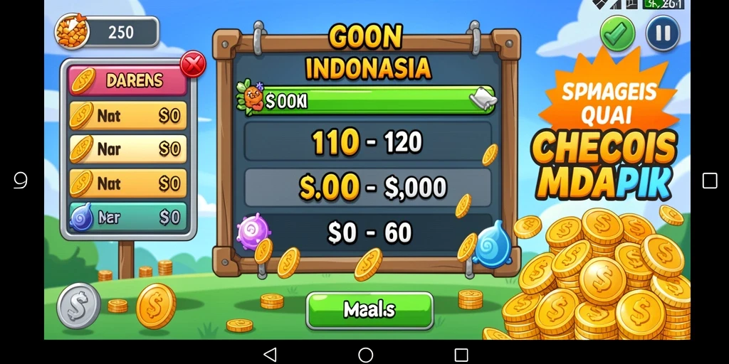 Fitur bonus dan putaran gratis yang menggembirakan.