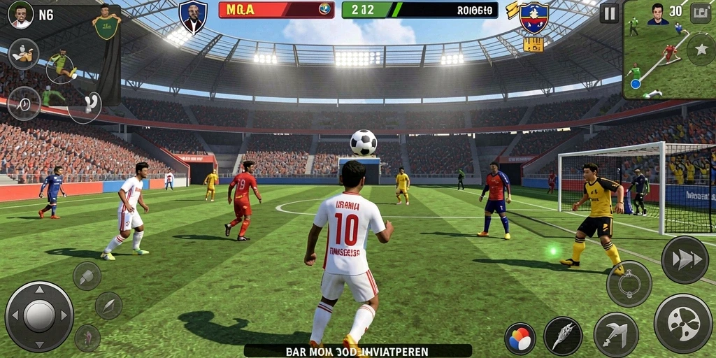 Fitur multiplayer yang memungkinkan bermain dengan teman.
